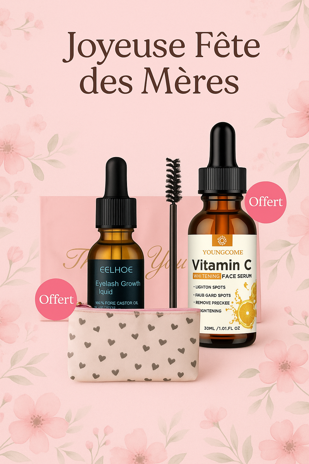 Trousse fête des mères Sérum de croissance des cils